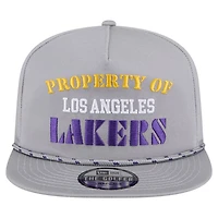 New Era Los Angeles Lakers Throwback Property Of Golfer Snapback Hat
