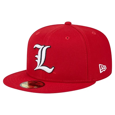 New Era Louisville Cardinals 59FIFTY Fitted Hat