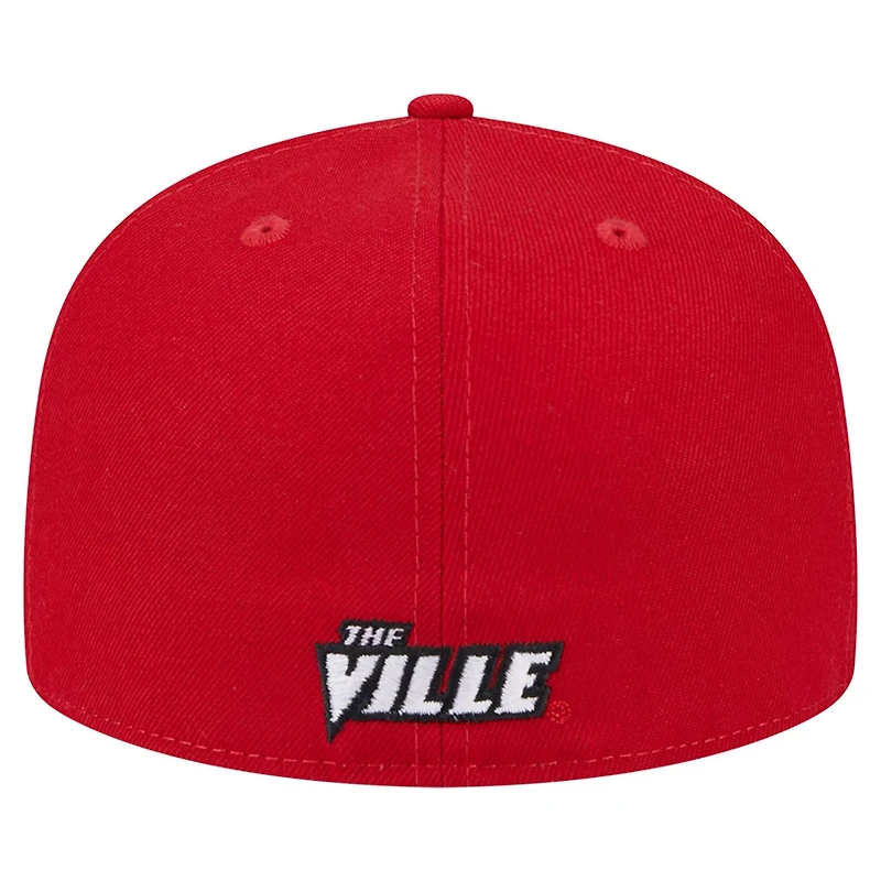 New Era Louisville Cardinals 59FIFTY Fitted Hat