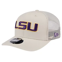 New Era LSU Tigers Canvas 9SEVENTY Stretch-Snap Adjustable Hat