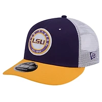 New Era LSU Tigers Throwback Circle Patch 9FIFTY Trucker Snapback Hat