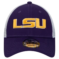 New Era LSU Tigers Trucker 9FORTY Adjustable Hat
