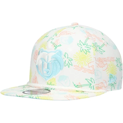 New Era Memphis Grizzlies Palm Trees and Waves Golfer Adjustable Hat