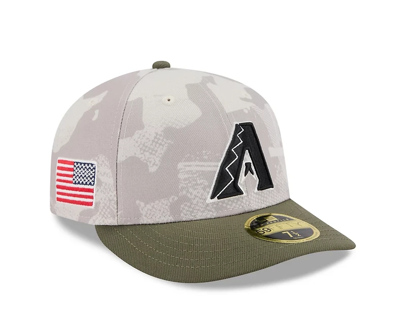 New Era Men's Arizona Diamondbacks  2025 Armed Forces Day Low Profile 59FIFTY