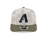 New Era Men's Arizona Diamondbacks  2025 Armed Forces Day Stretch Snap 9SEVENTY