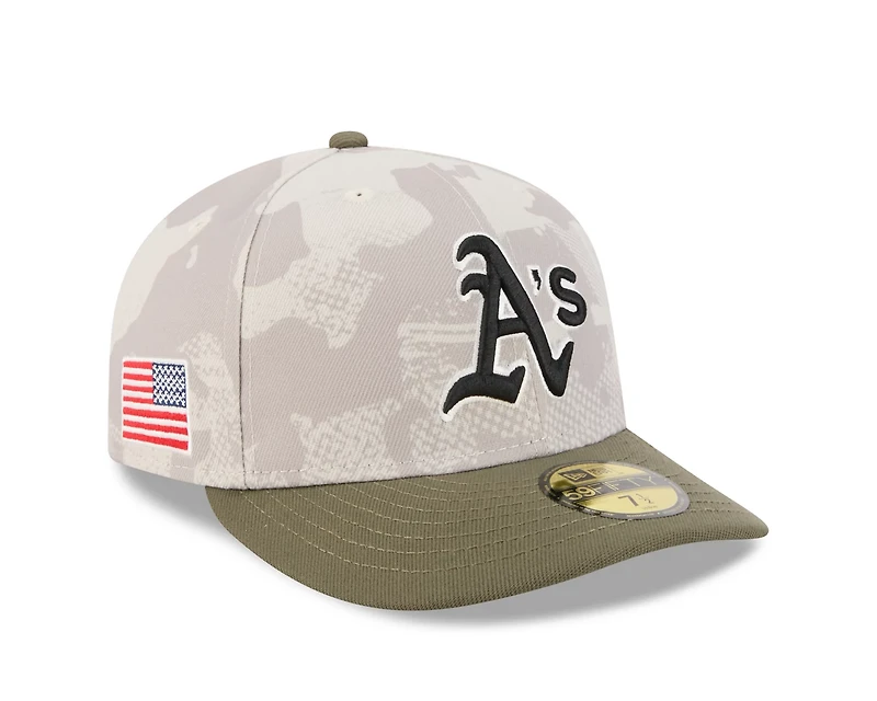 New Era Men's Athletics 2025 Armed Forces Day 59FIFTY