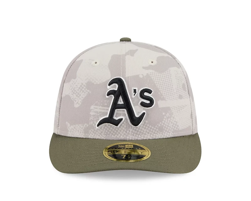 New Era Men's Athletics  2025 Armed Forces Day Low Profile 59FIFTY
