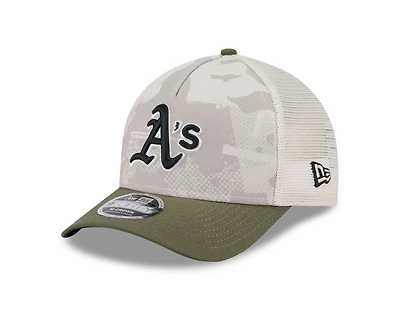 New Era Men's Athletics  2025 Armed Forces Day M-Crown 9FORTY A-Frame