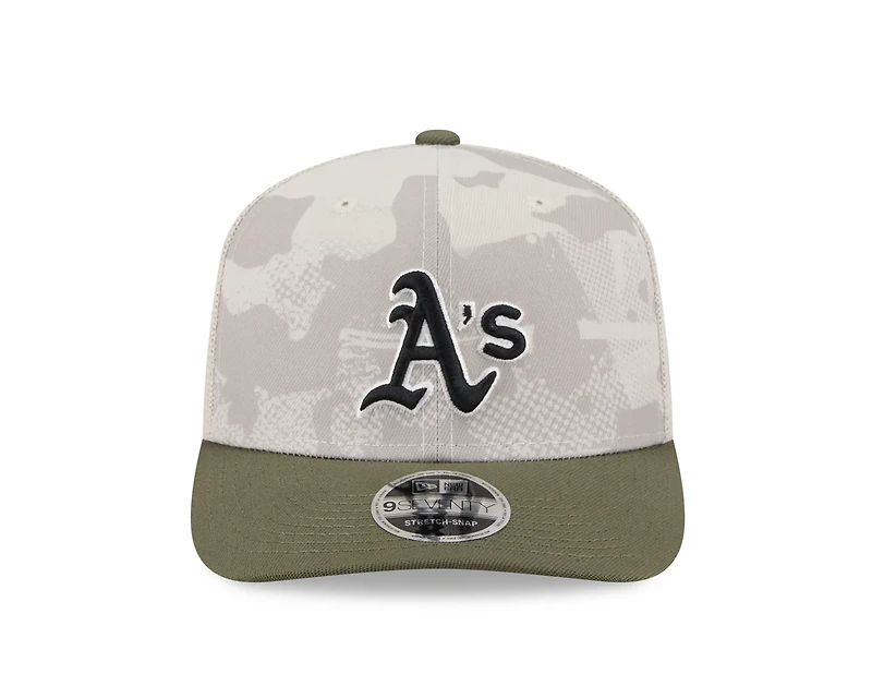 New Era Men's Athletics 2025 Armed Forces Day Stretch Snap 9SEVENTY