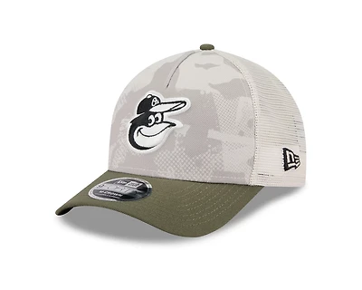 New Era Men's Baltimore Orioles  2025 Armed Forces Day M-Crown 9FORTY A-Frame