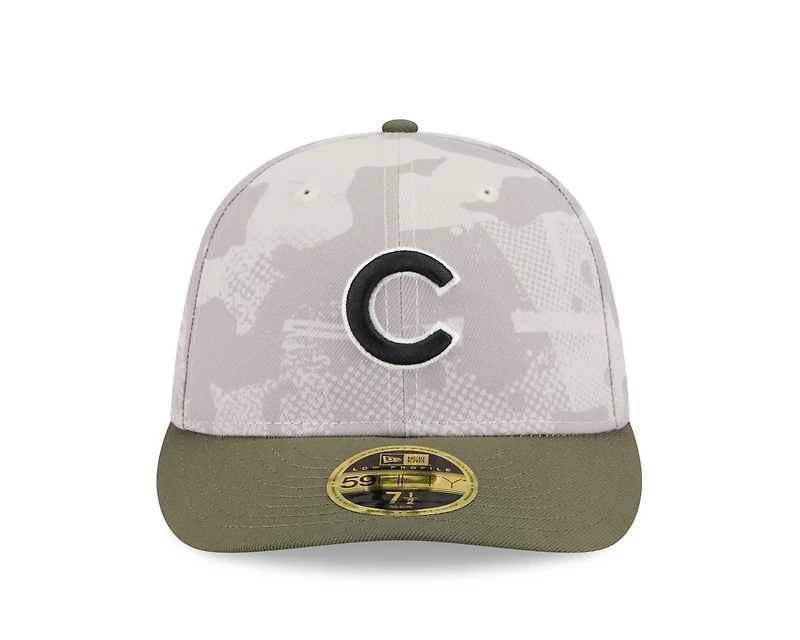New Era Men's Chicago Cubs 2025 Armed Forces Day Low Profile 59FIFTY