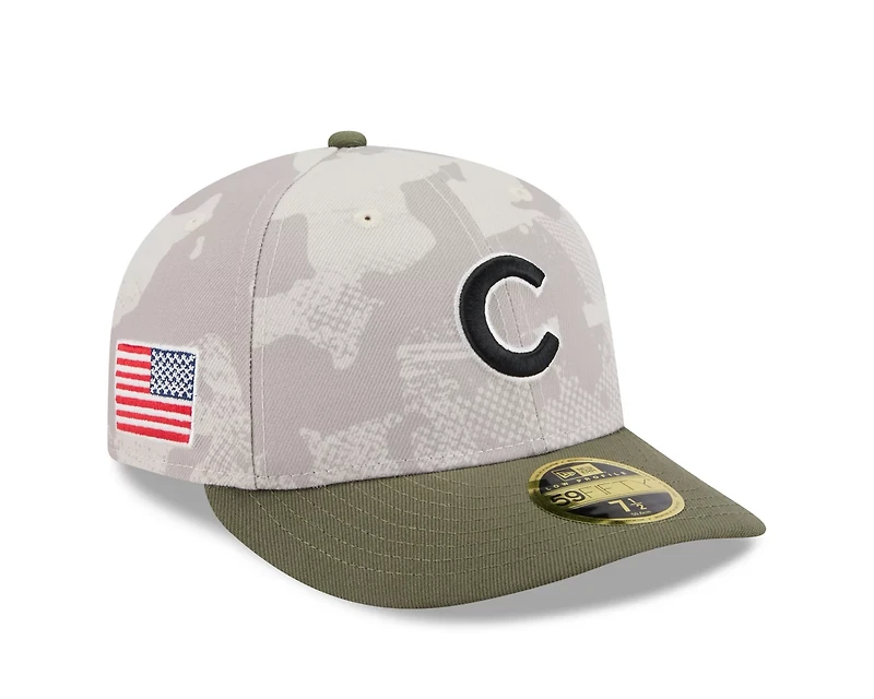 New Era Men's Chicago Cubs 2025 Armed Forces Day Low Profile 59FIFTY