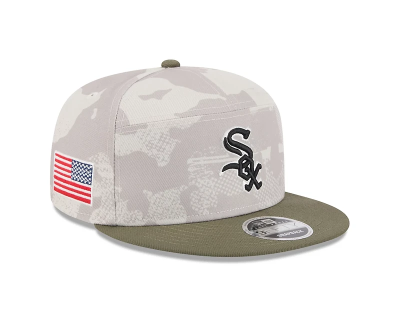 New Era Men's Chicago White Sox 2025 Armed Forces Day Split Panel 9FIFTY