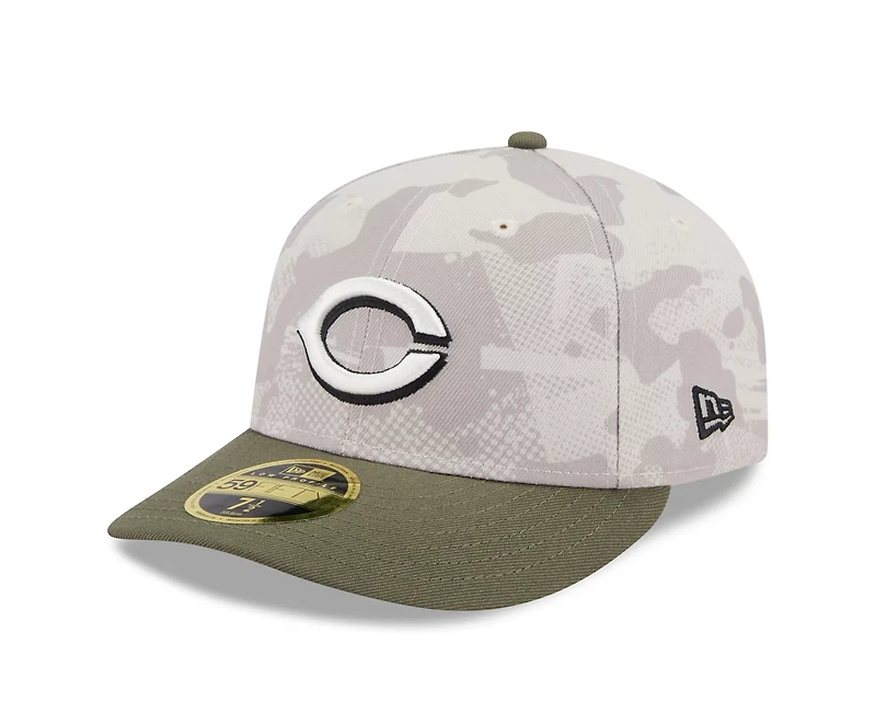 New Era Men's Cincinnati Reds  2025 Armed Forces Day Low Profile 59FIFTY