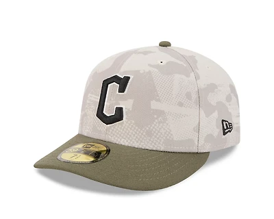 New Era Men's Cleveland Guardians  2025 Armed Forces Day 59FIFTY