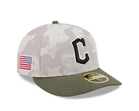 New Era Men's Cleveland Guardians  2025 Armed Forces Day Low Profile 59FIFTY
