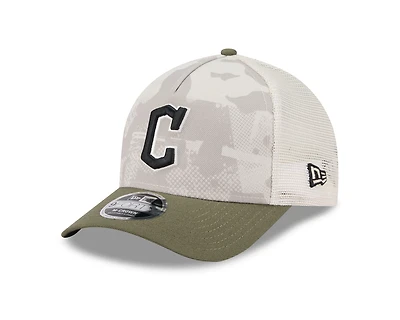 New Era Men's Cleveland Guardians  2025 Armed Forces Day M-Crown 9FORTY A-Frame