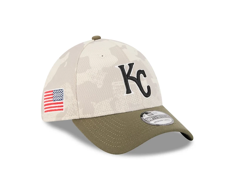 New Era Men's Kansas City Royals  2025 Armed Forces Day 39THIRTY