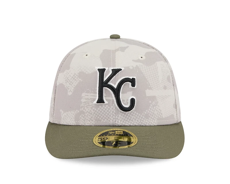New Era Men's Kansas City Royals 2025 Armed Forces Day Low Profile 59FIFTY