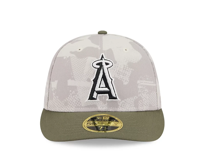 New Era Men's Los Angeles Angels  2025 Armed Forces Day Low Profile 59FIFTY