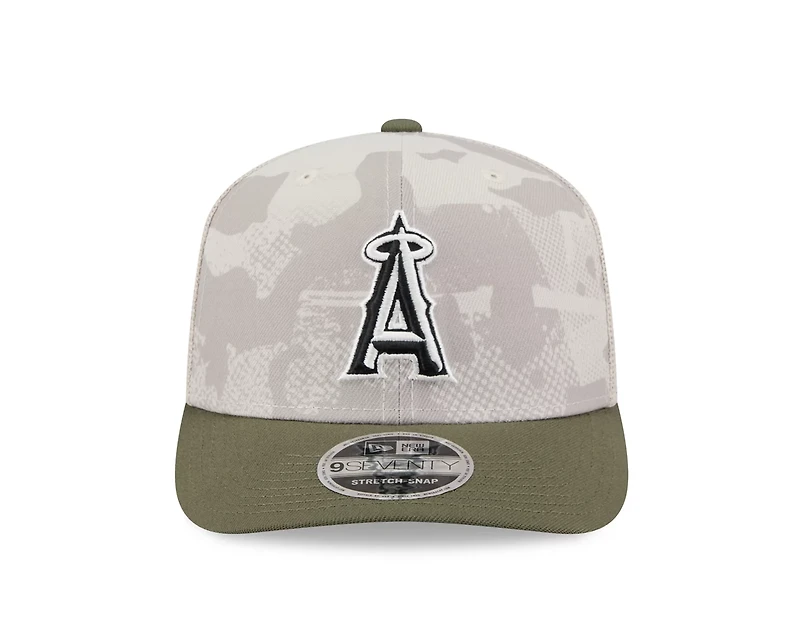 New Era Men's Los Angeles Angels 2025 Armed Forces Day Stretch Snap 9SEVENTY