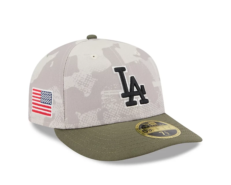 New Era Men's Los Angeles Dodgers 2025 Armed Forces Day Low Profile 59FIFTY