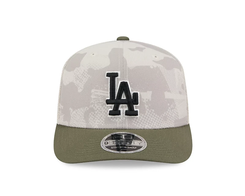 New Era Men's Los Angeles Dodgers 2025 Armed Forces Day Stretch Snap 9SEVENTY