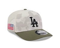 New Era Men's Los Angeles Dodgers  2025 Armed Forces Day Stretch Snap 9SEVENTY