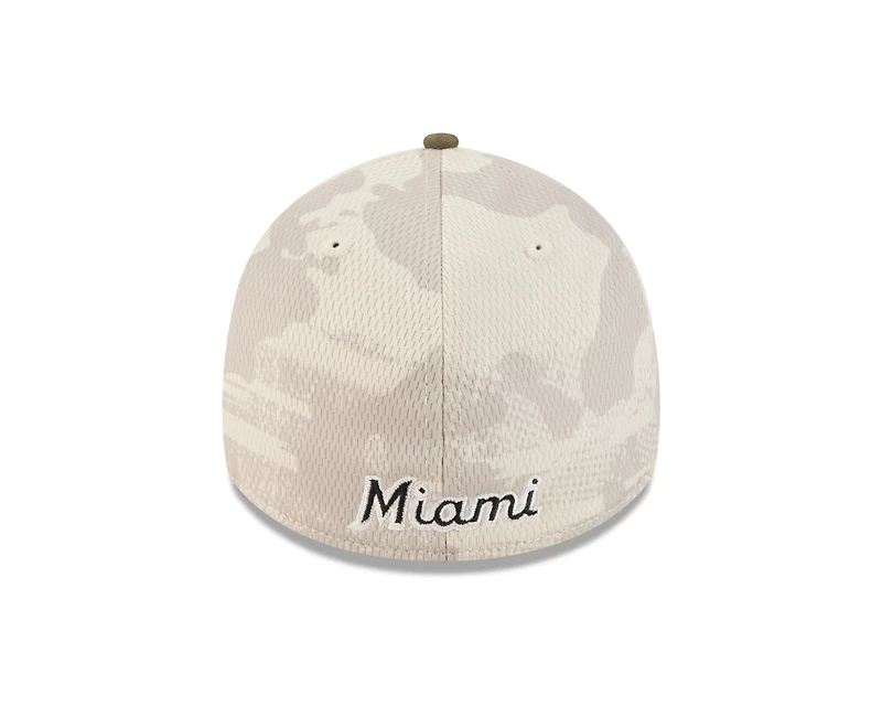 New Era Men's Miami Marlins  2025 Armed Forces Day 39THIRTY