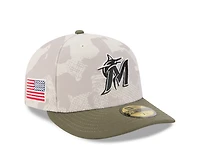 New Era Men's Miami Marlins  2025 Armed Forces Day 59FIFTY