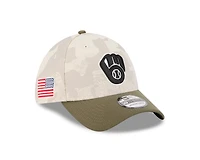 New Era Men's Milwaukee Brewers  2025 Armed Forces Day 39THIRTY
