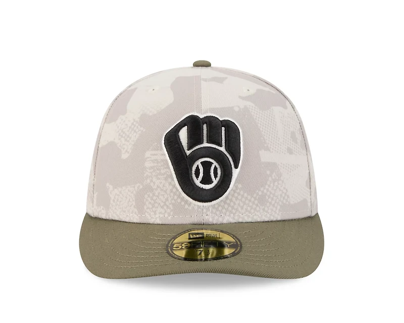 New Era Men's Milwaukee Brewers  2025 Armed Forces Day 59FIFTY