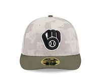 New Era Men's Milwaukee Brewers  2025 Armed Forces Day Low Profile 59FIFTY