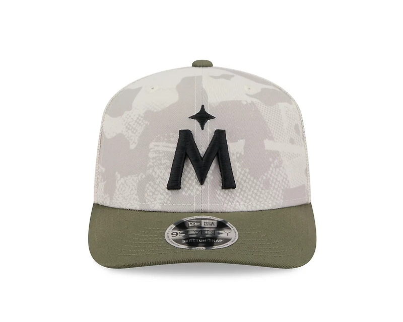 New Era Men's Minnesota Twins  2025 Armed Forces Day Stretch Snap 9SEVENTY