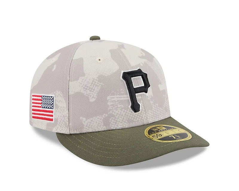 New Era Men's Pittsburgh Pirates  2025 Armed Forces Day Low Profile 59FIFTY