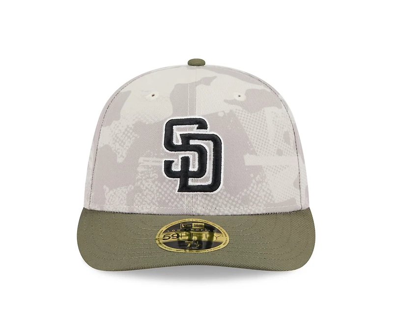 New Era Men's San Diego Padres 2025 Armed Forces Day Low Profile 59FIFTY