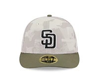 New Era Men's San Diego Padres  2025 Armed Forces Day Low Profile 59FIFTY