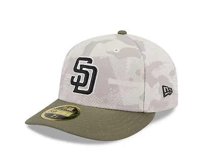 New Era Men's San Diego Padres  2025 Armed Forces Day Low Profile 59FIFTY