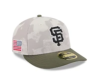 New Era Men's San Francisco Giants  2025 Armed Forces Day Low Profile 59FIFTY