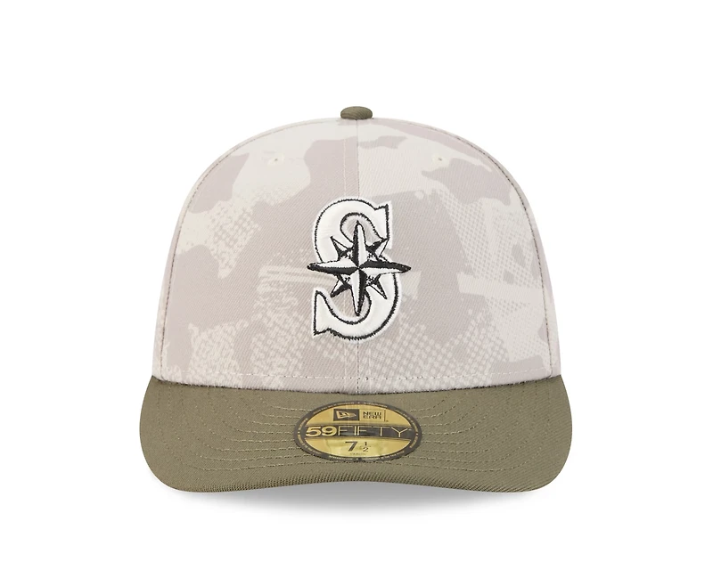 New Era Men's Seattle Mariners  2025 Armed Forces Day 59FIFTY