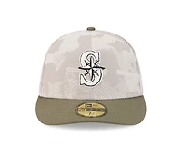 New Era Men's Seattle Mariners  2025 Armed Forces Day 59FIFTY