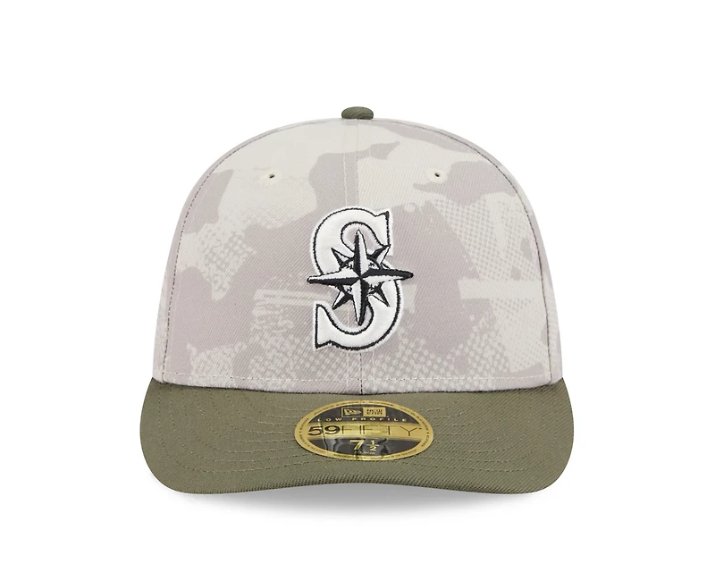 New Era Men's Seattle Mariners  2025 Armed Forces Day Low Profile 59FIFTY