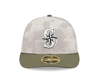 New Era Men's Seattle Mariners  2025 Armed Forces Day Low Profile 59FIFTY