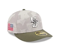 New Era Men's Seattle Mariners  2025 Armed Forces Day Low Profile 59FIFTY