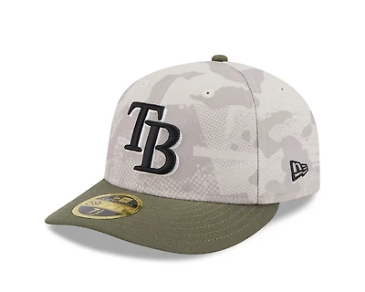 New Era Men's Tampa Bay Rays  2025 Armed Forces Day Low Profile 59FIFTY