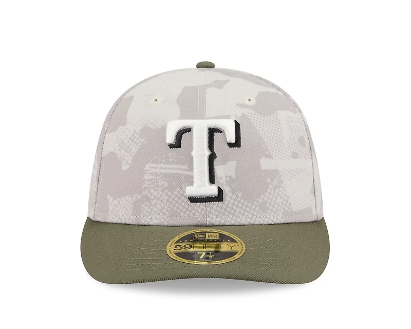 New Era Men's Texas Rangers  2025 Armed Forces Day Low Profile 59FIFTY
