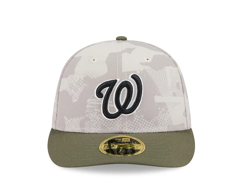 New Era Men's Washington Nationals  2025 Armed Forces Day Low Profile 59FIFTY