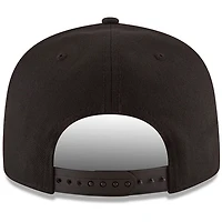 New Era Miami Heat  White Logo 9FIFTY Adjustable Snapback Hat
