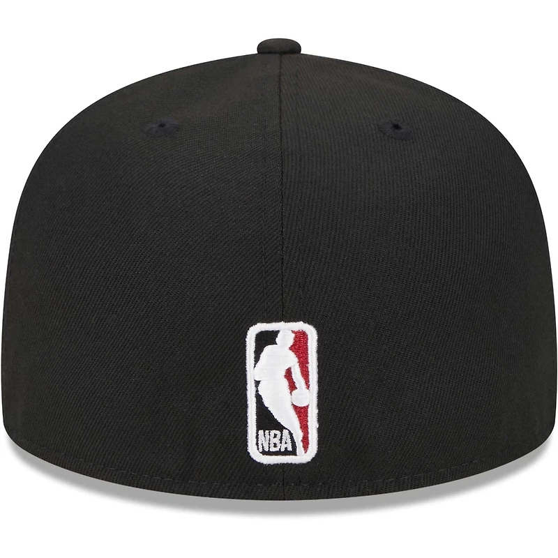 New Era Miami Heat Checkerboard UV 59FIFTY Fitted Hat