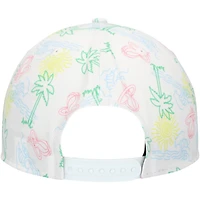 New Era Miami Heat Palm Trees and Waves Golfer Adjustable Hat